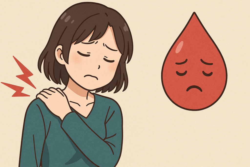 肩こり 貧血