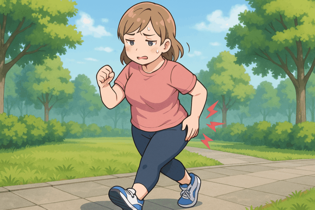 ウォーキング 筋肉痛