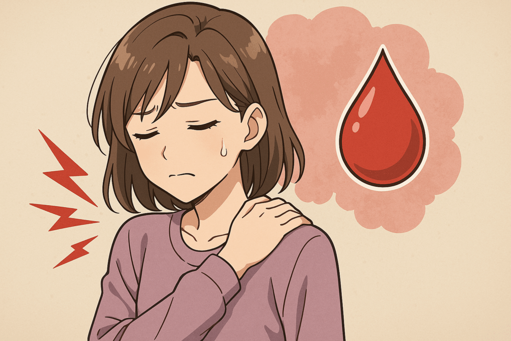 肩こり 貧血