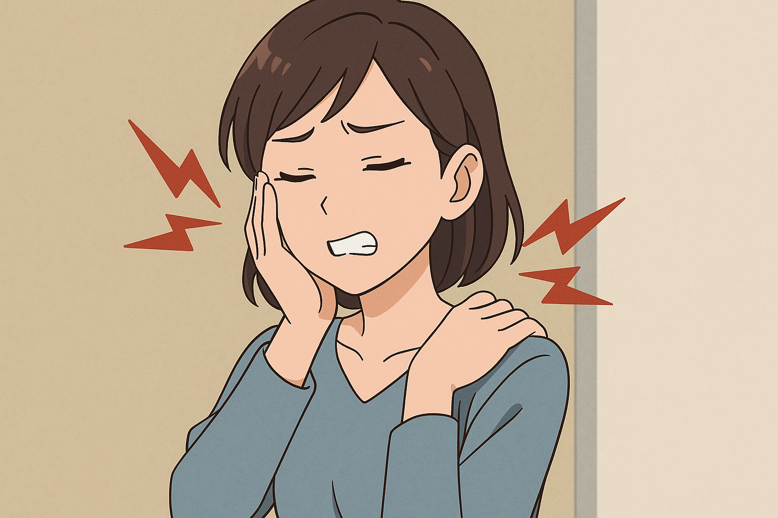 肩こり 歯が痛い