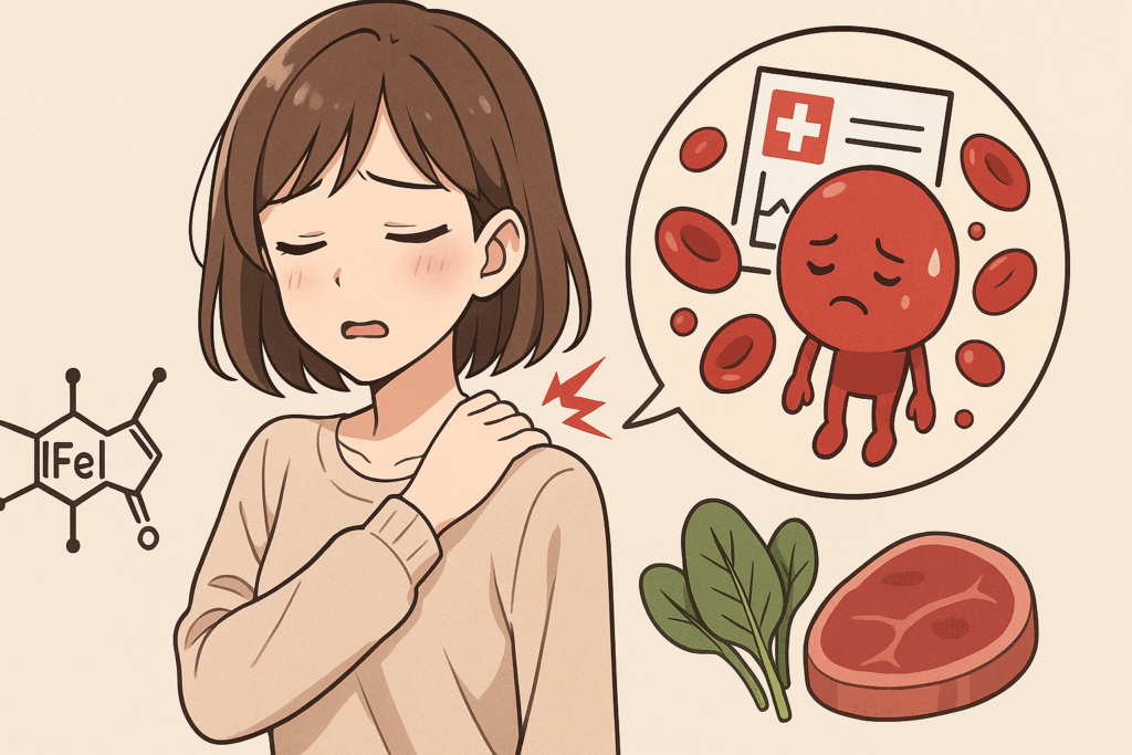 肩こり 貧血