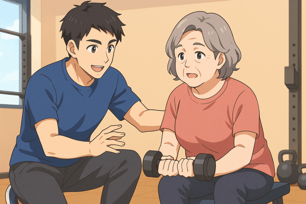 長野市 パーソナルジム 60代